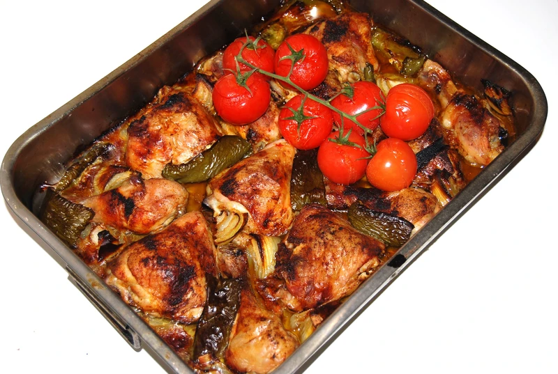 Pieczone udka z kurczaka