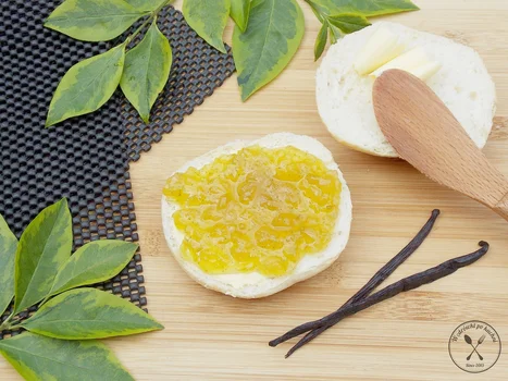 Dżem z ogórka - Confiture de concombre à la vanille