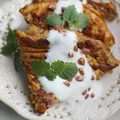 Omlet z syropem daktylowym