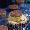Kakaowo-owsiane muffinki z bananami, czekoladą i orzechami