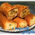 Krokiety z kapustą i grzybami