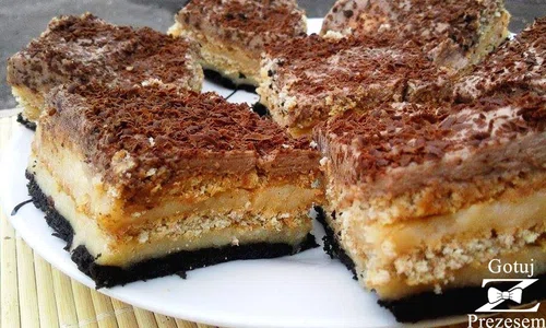 Kostka królowej, czyli ciasto z nutellą bez pieczenia!