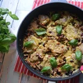 POLĘDWICZKI WIEPRZOWE W SOSIE Z BALLANTINES, ŻURAWINĄ, CHILLI I SUSZONYM POMIDOREM