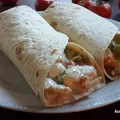 Wrap czyli tortilla z kurczakiem i warzywami