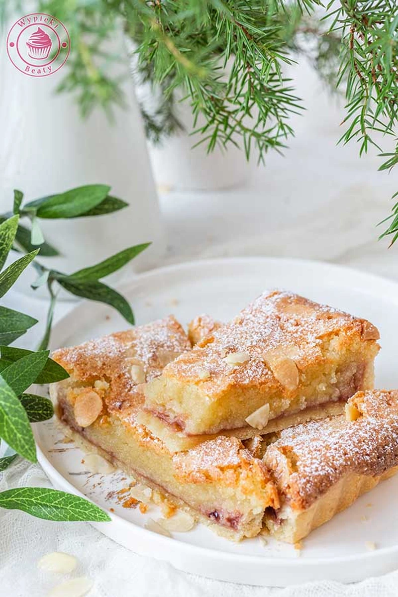 Malinowa tarta bakewell