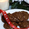 Ciasteczka brownie z migdałami