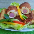 Krokiety z chleba tostowego