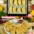 Pieczone pierożki z mięsnym farszem