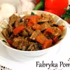 Gulasz wieprzowy z papryką i pieczarkami na ciemnym piwie (z piekarnika)