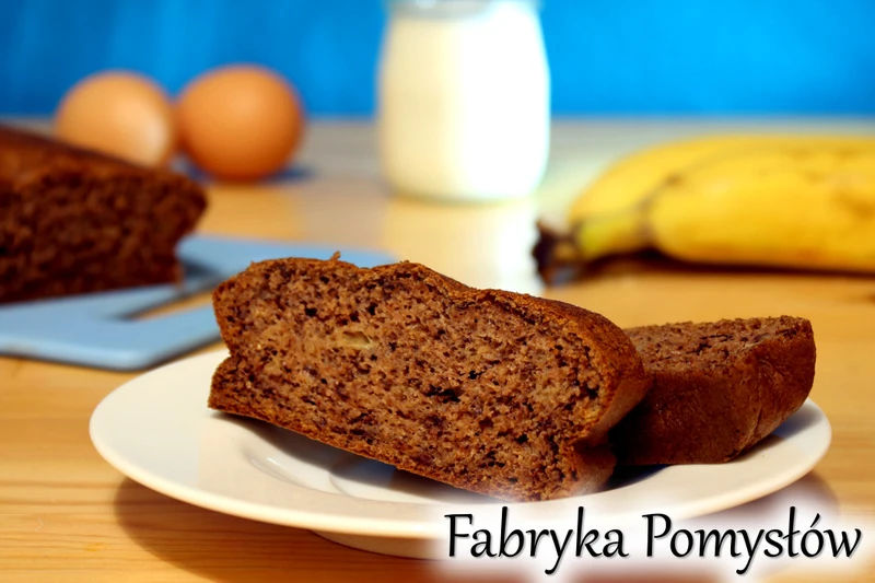 Pełnoziarnisty chlebek bananowy (fit, bez cukru)