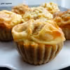 Cynamonowe fit muffinki z waniliowym twarożkiem