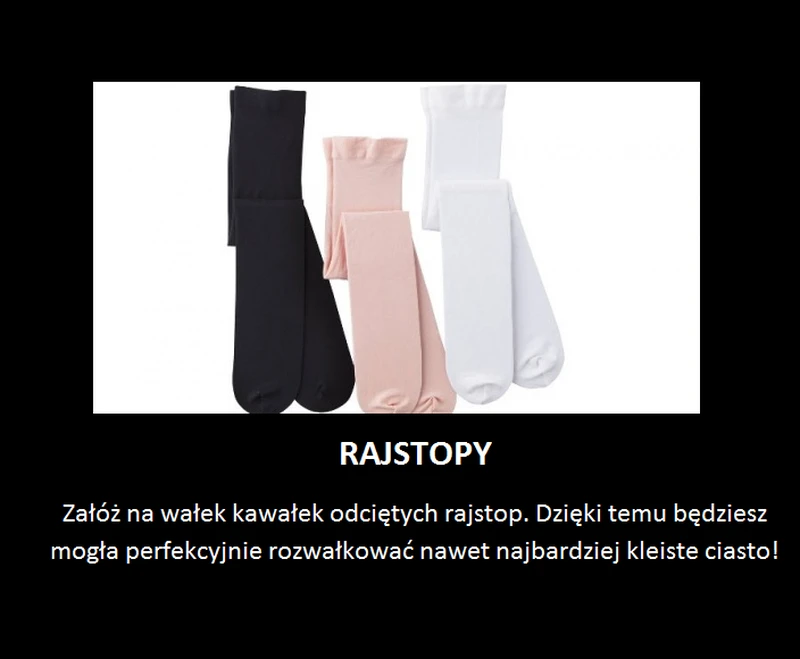 Niezwykłe wykorzystanie rajstop!