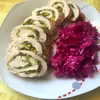 Fit roladki z indyka faszerowane porem