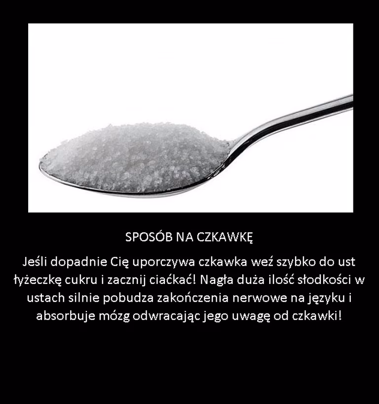 Sposób na czkawkę..