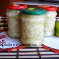 Cukinia po szwedzku. Smaczna sałatka na zimę. Domowe przetwory.