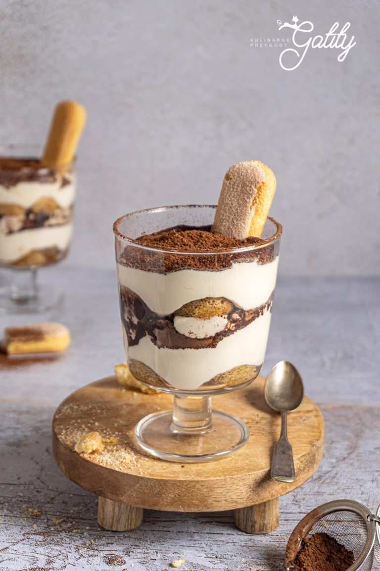 Tiramisu w pucharkach