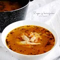 zupa z kurczaka a`la flaczki