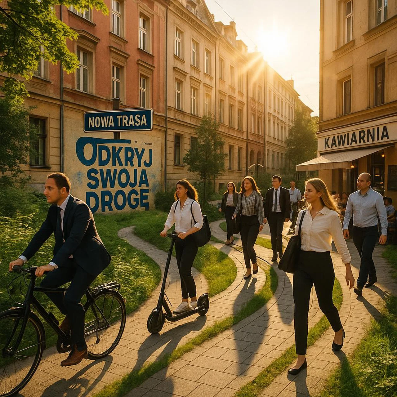 9 lipca – Dzień Chodzenia Do Pracy Inną Drogą. Odkryj, jak mała zmiana trasy odmieni Twoją codzienność!