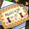 Mazurek z mleczną polewą