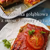 Zapiekanka z mięsa kapusty i ryżu. Zapiekanka gołąbkowa
