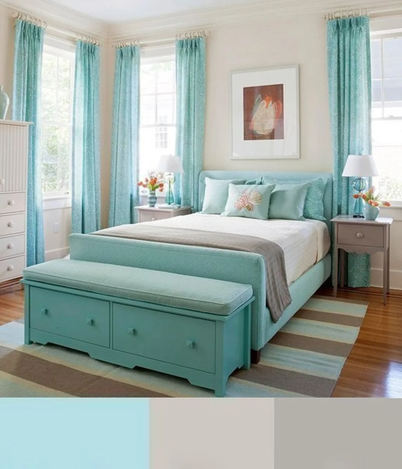 Sypialnia w pastelowych odcieniach - jakie kolory dobrać