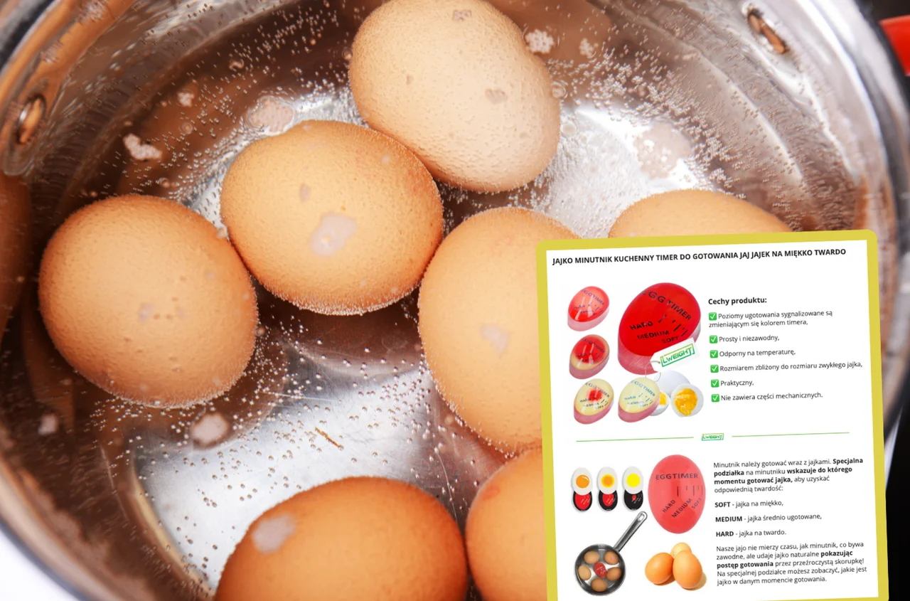 Ten gadżet z Allegro za 7,90 zł wrzucasz do garnka z jajkami! Ta prosta czynność uratuje niejedną potrawę