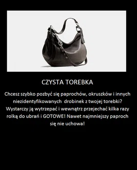 Trik na szybkie wyczyszczenie wnętrza torebki!