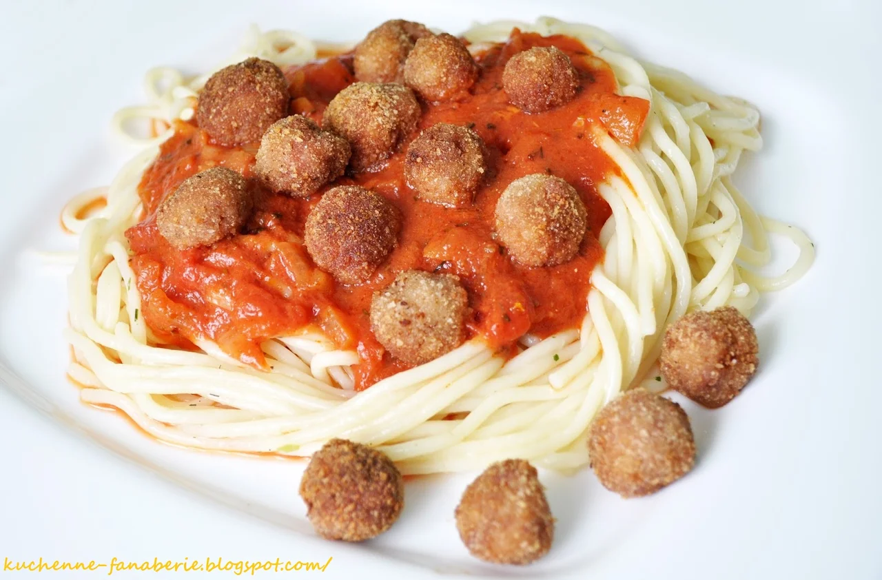 Spaghetti z klopsikami :)