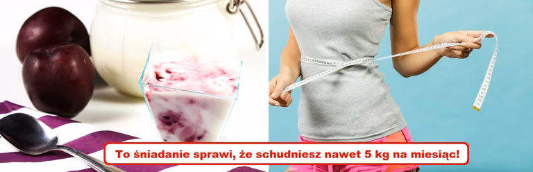 To ŚNIADANIE sprawi, że schudniesz 5 kg w miesiąc!