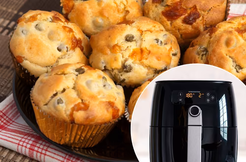 Muffinki w Airfryerze – szybciej niż w piekarniku! Ale nie popełniaj tego błędu...