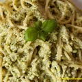 Spaghetti z cukiniowym pesto