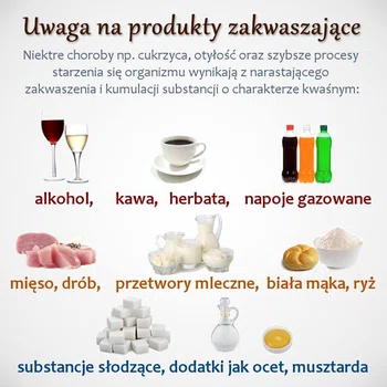Uwaga na produkty zakwaszające