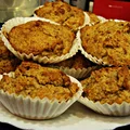 Cynamonowo bananowe muffinki owsiane