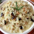Risotto z grzybami i rozmarynem