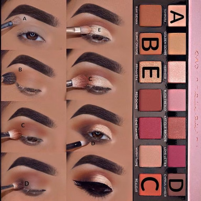 Imprezowy make up- krok po kroku