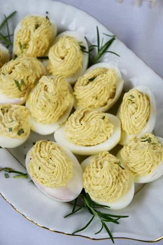 Jajka faszerowane chrzanem z imbirem!