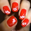Manicure walentynkowy