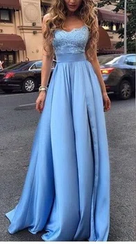Błękitna suknia
