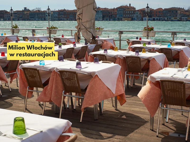 Milion Włochów w restauracjach! Długo czekali na ten moment