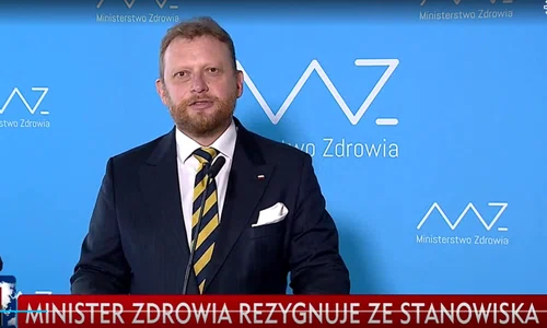 Minister zdrowia Szumowski podaje się do dymisji