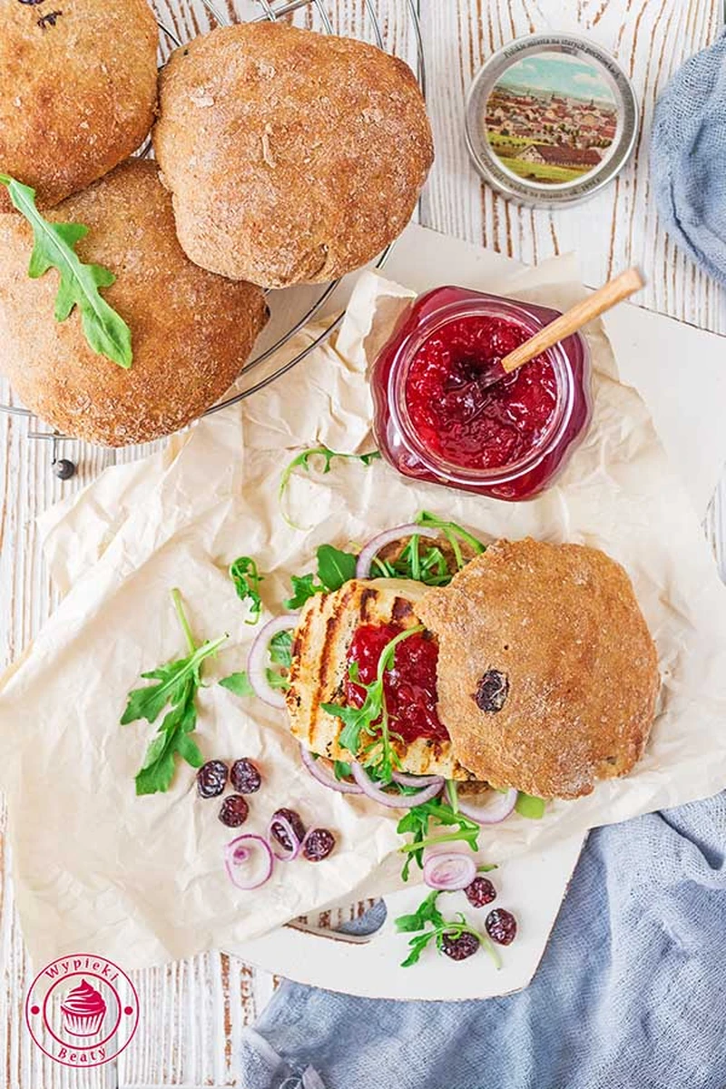 Burgery z halloumi