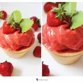 Sorbet bananowo-truskawkowy