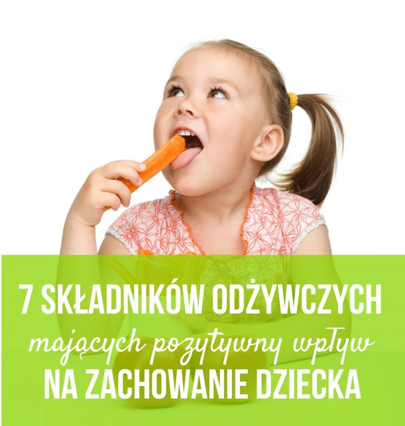Dieta a zachowanie dziecka