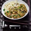 Kantońskie stir fry z łaty wołowej – z aksamitnym sosem i jajkiem