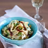 MAKARON Z BOBEM I KREMOWYM SOSEM Z NERKOWCÓW