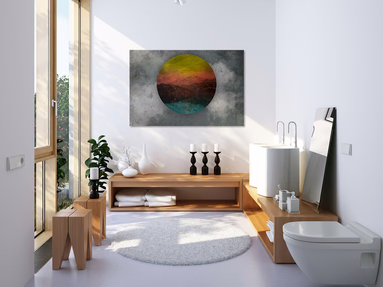 Wszystkie kolory podróży - nowoczesny obraz na płótnie