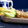 Kwiaty cukinii w cieście naleśnikowo - piwnym
