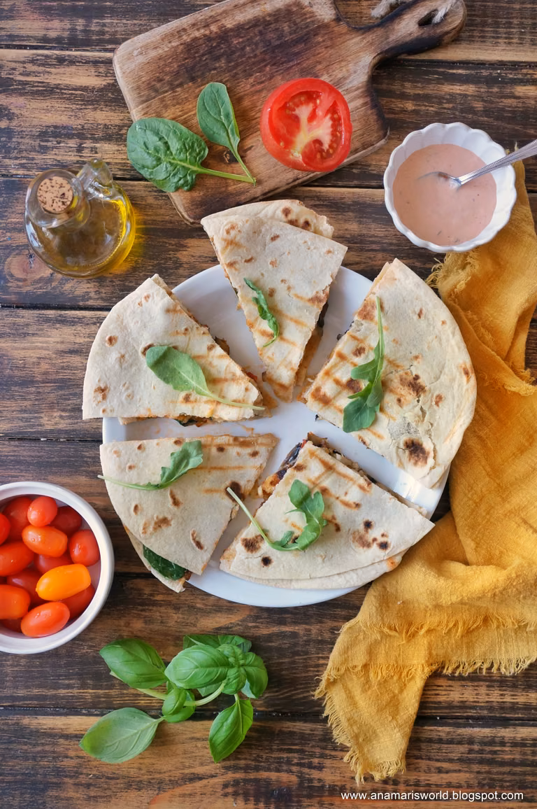 Quesadillas z kurczakiem