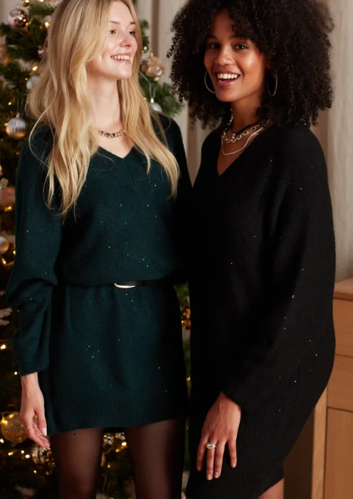 Zdjęcie Ta sweterkowa sukienka z Pepco za 60 zł zrobi wow na Święta! Zero skrępowanych ruchów i błysk, ale bez tandety #2