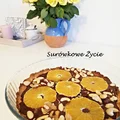 Czekoladowa tarta z bakaliami (bez cukru, bez glutenu)